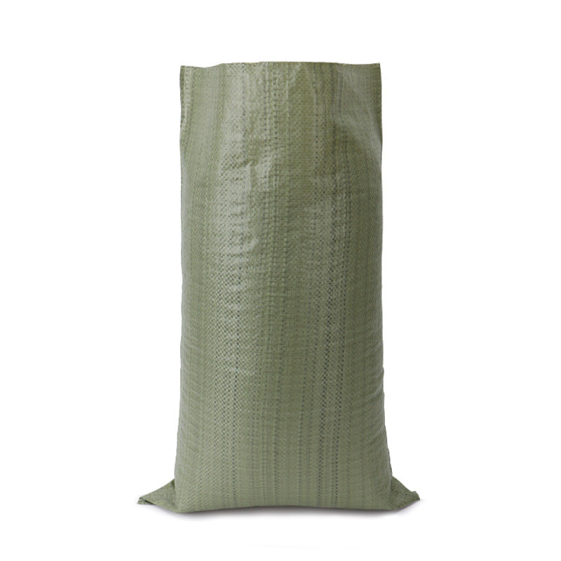 Gray woven bag