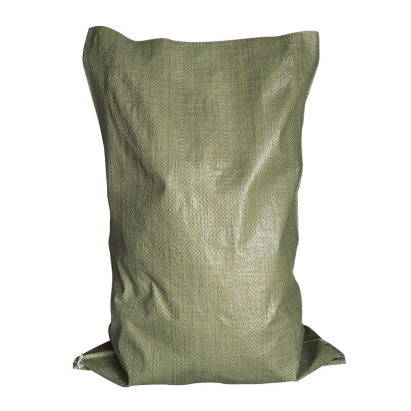 Gray woven bag